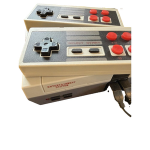 ENTERTAINMENT SYSTEM VIDEO GAME SMALL CONSOLE WITH CONTROLLERS Parts Only